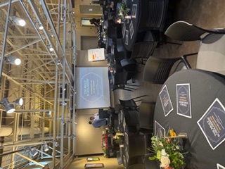 The program on screen